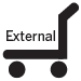 This is an image of the External migration icon